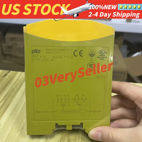 NEW Pilz 773540 Industrial Safety Output Module for Automation System