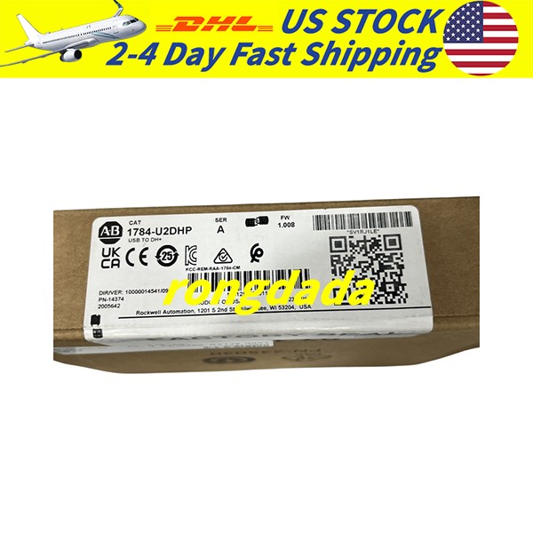 New Sealed 1784-U2DHP Allen Bradley USB to Data Highway Plus Adapter Free Ship