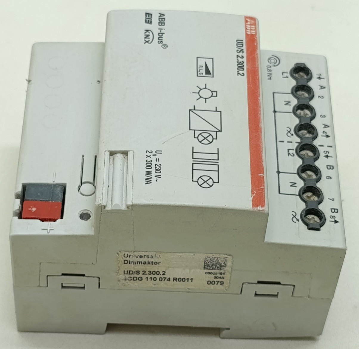 ABB UD/S 2.300.2 i-bus KNX Universal Dimmaktor 2CDG 110 074 R0011 & Tested