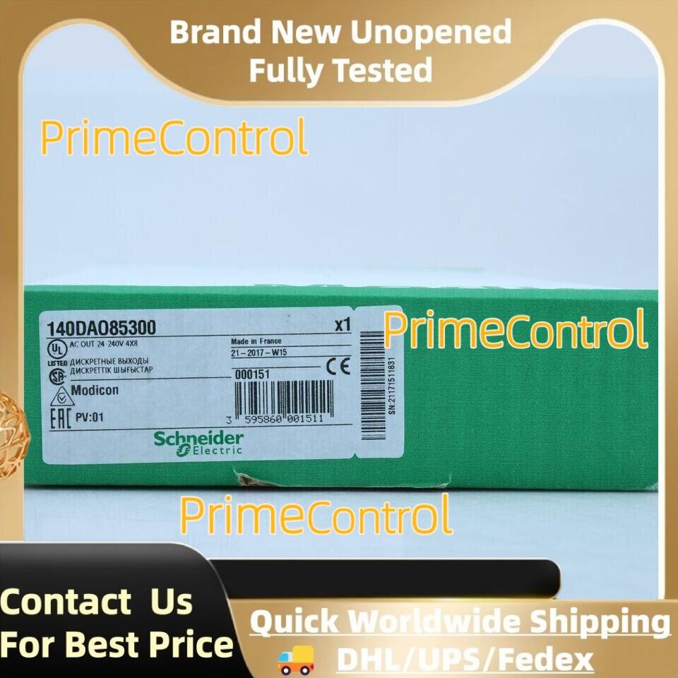 New Schneider Modicon 140DAO85300 PLC Module 140DAO85300