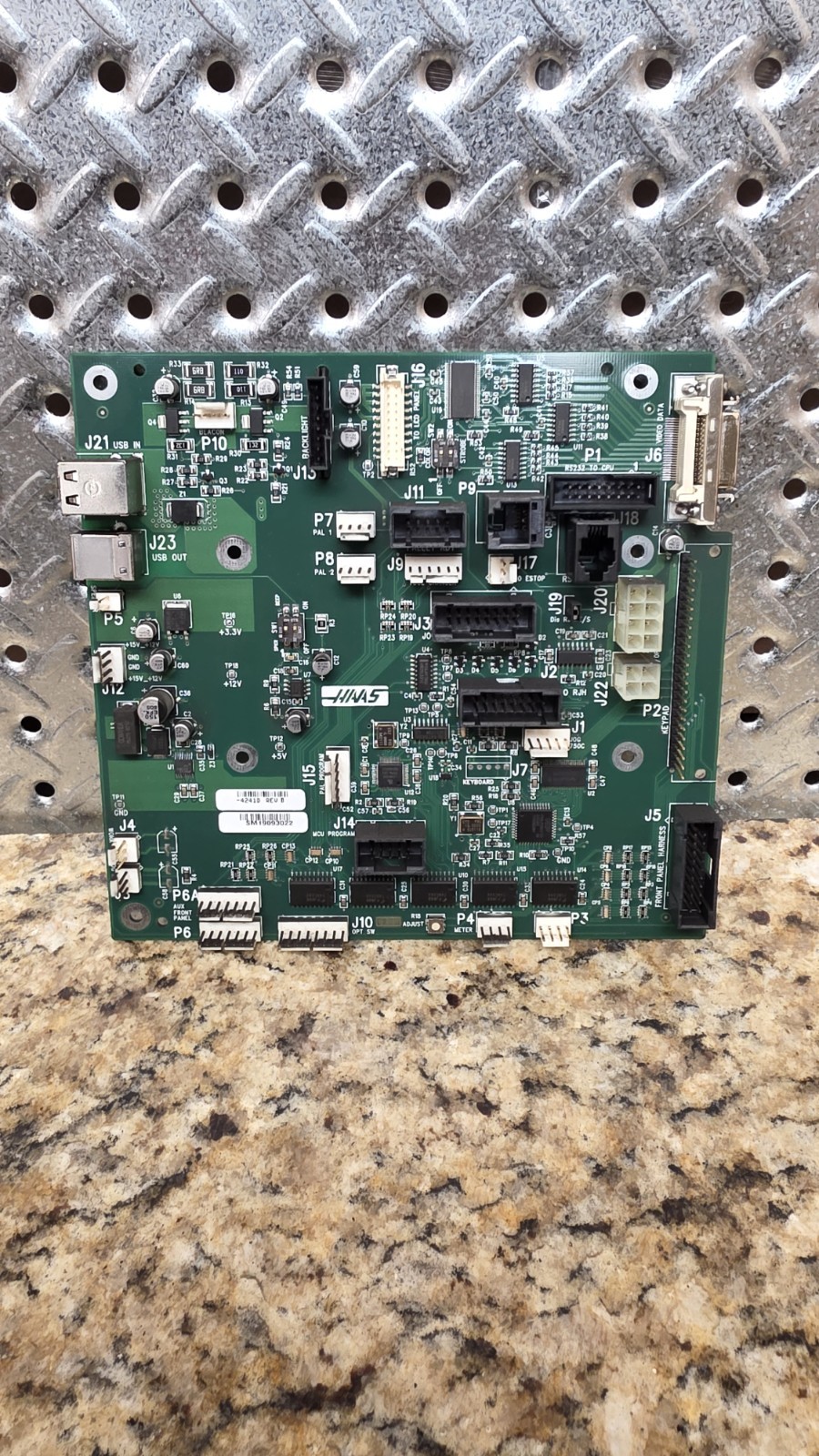 Haas 4241D Rev B Main Processor / I/O PCB – SM19093022