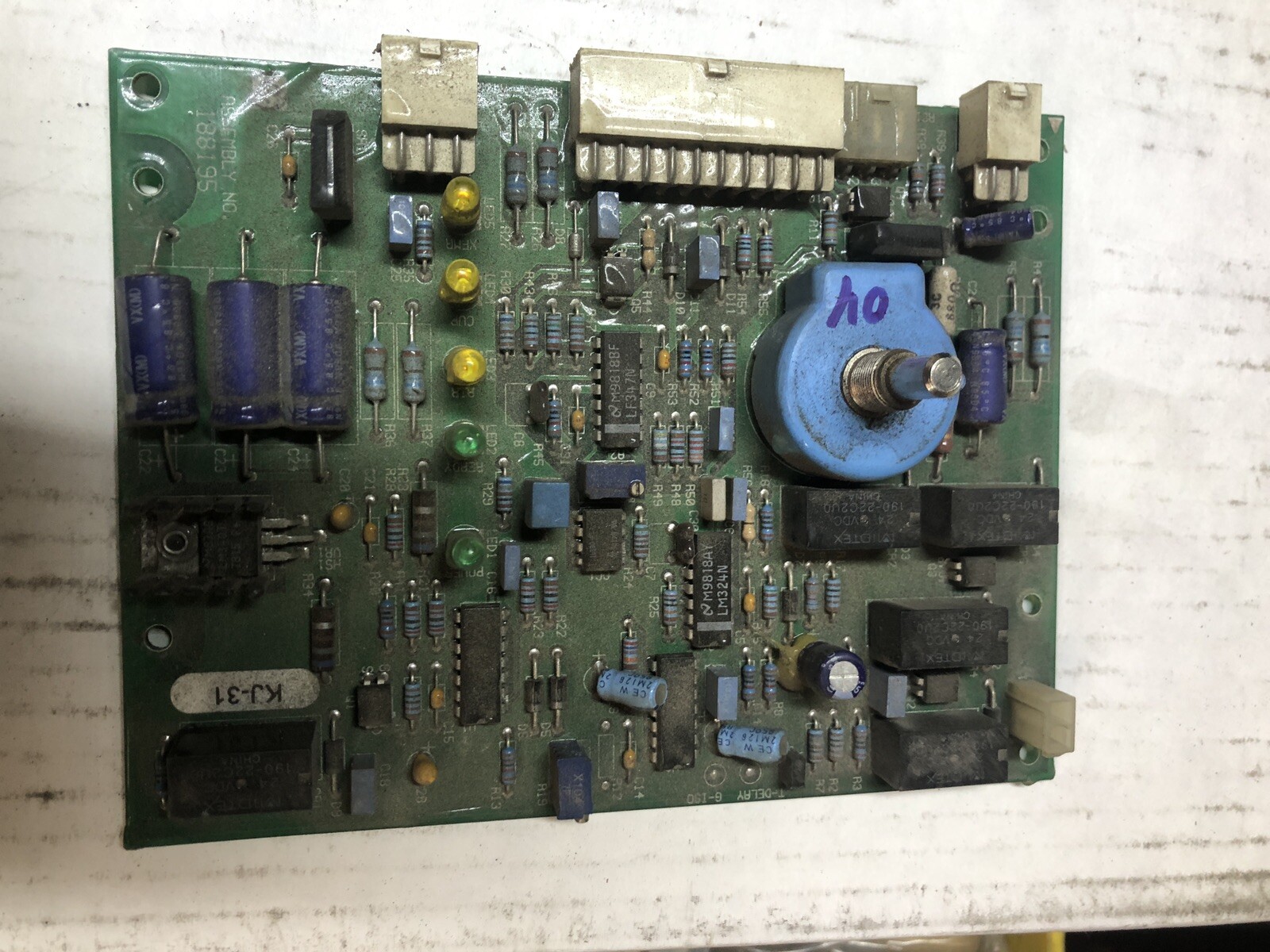 Miller Welder PC Board Part 188195 Used Tested Good Will Ship Ups Ground