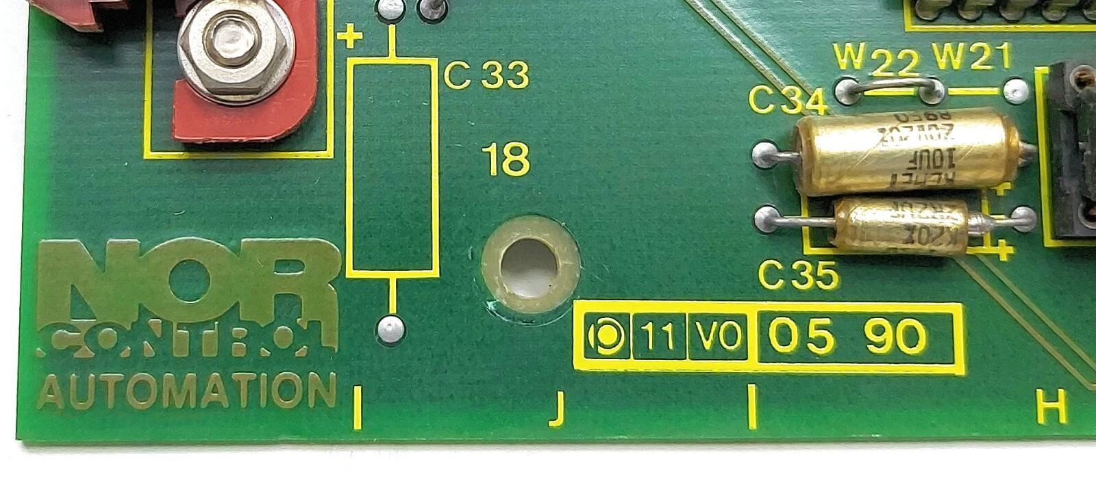 Nor Control Automation NN-791 HEr100261H I/O Processor Card 6983