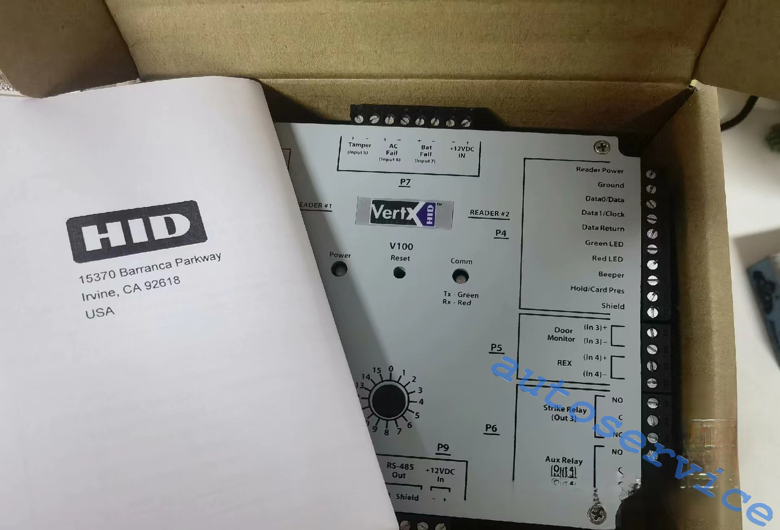 New HID Vertx V100 Vertx EVO V100 Door/Reader Interface By Fedex or DHL