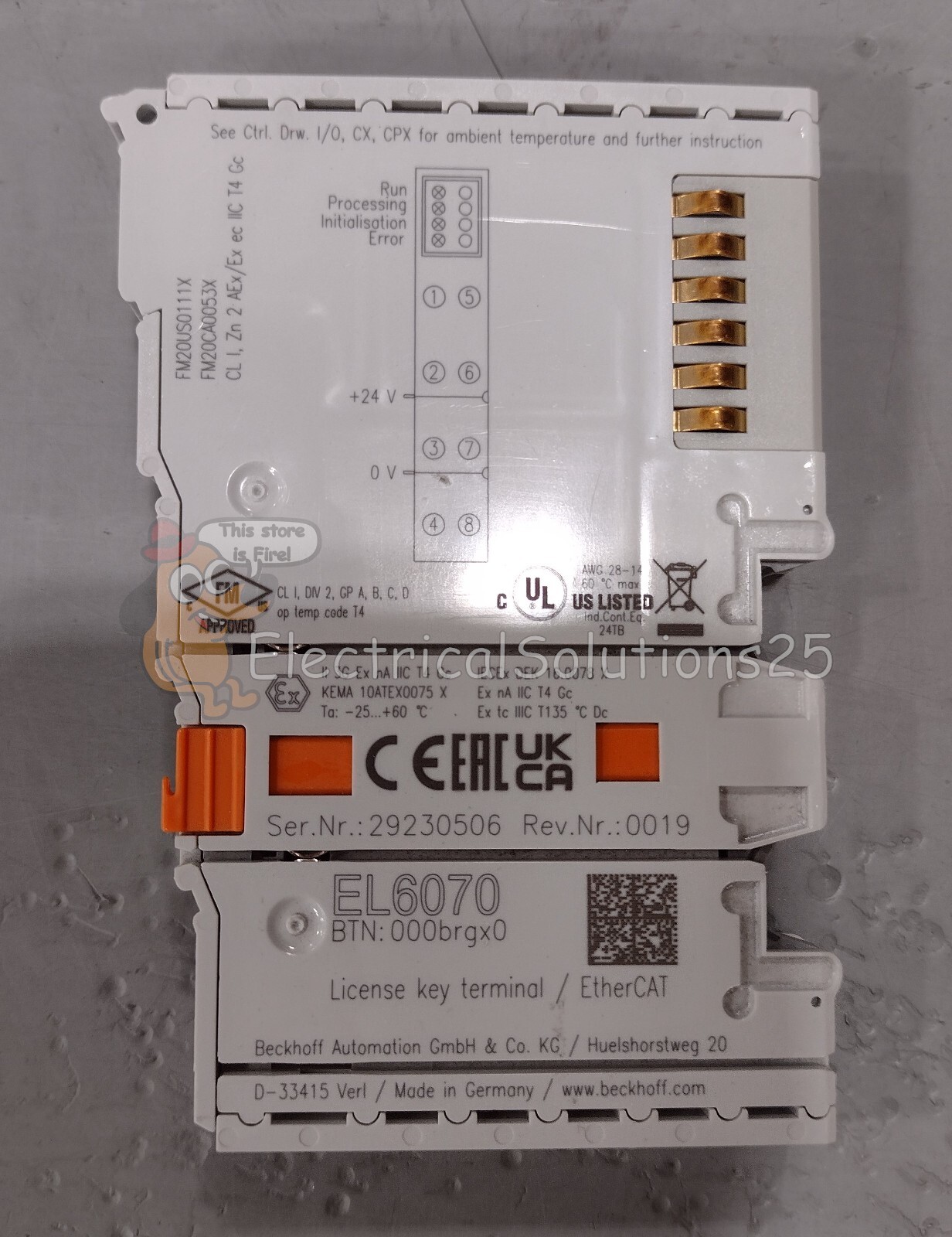 New Open Box Beckhoff EL6070 PLC Module Free Shipping