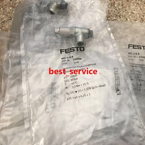 New FESTO HGL-1/8-B 530030 Throttle Valve Free Shipping