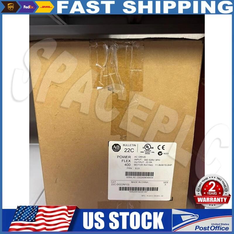 New Factory Sealed AB 22C-D022N103 PowerFlex 400 11 kW 15HP AC Drive US Free Tax