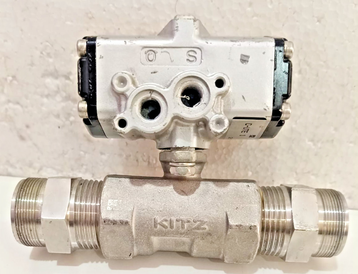 KITZ C-1 Actuator Valve Ball Valve PSI 60-100 MPa 0.4~0.7 (FREE SHIPPING)