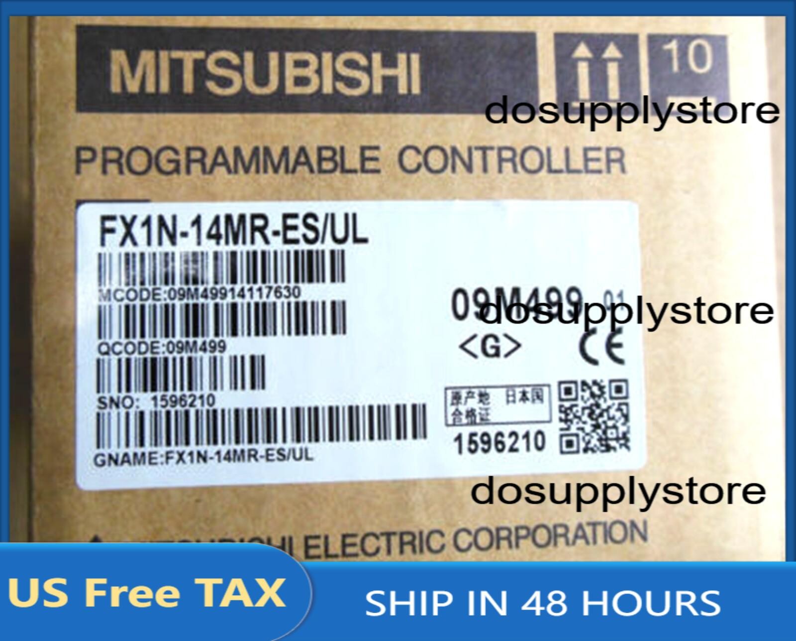 New MITSUBISHI FX1N-14MR-ES/UL Programmable Controller