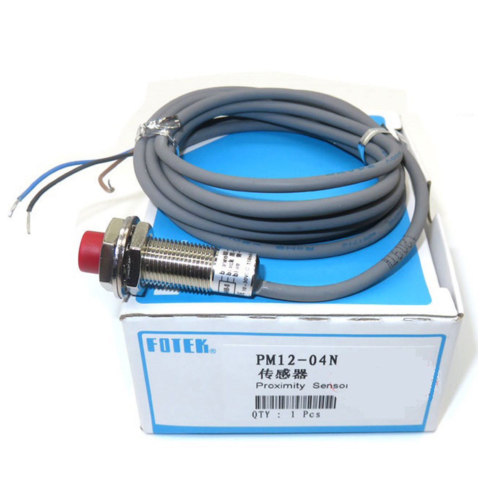 1Pcs FOTEK PM12-04N Proximity switch PM12-04N New Expedited Shipping