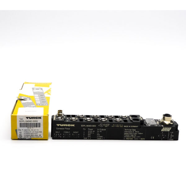 TURCK SDPL-0404D-0003 6824173 24VDC 0.5A NSMP