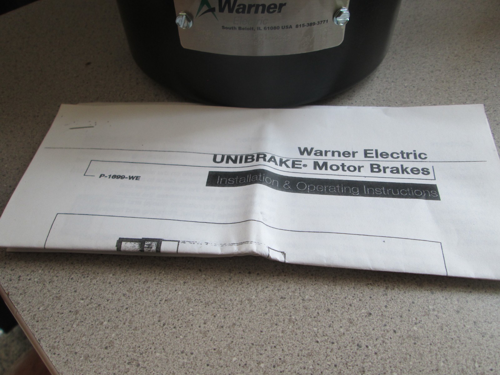 WARNER ELECTRIC F51A0624-W BRAKE **NEW**