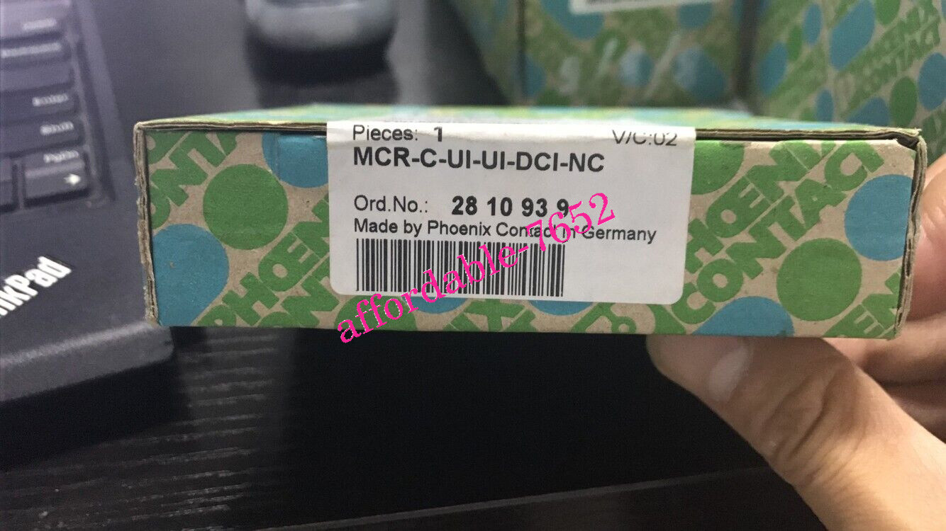 NEW PHOENIX CONTACT MCR-C-UI-UI-DCI-NC 2810913 FedEx or DHL or UPS