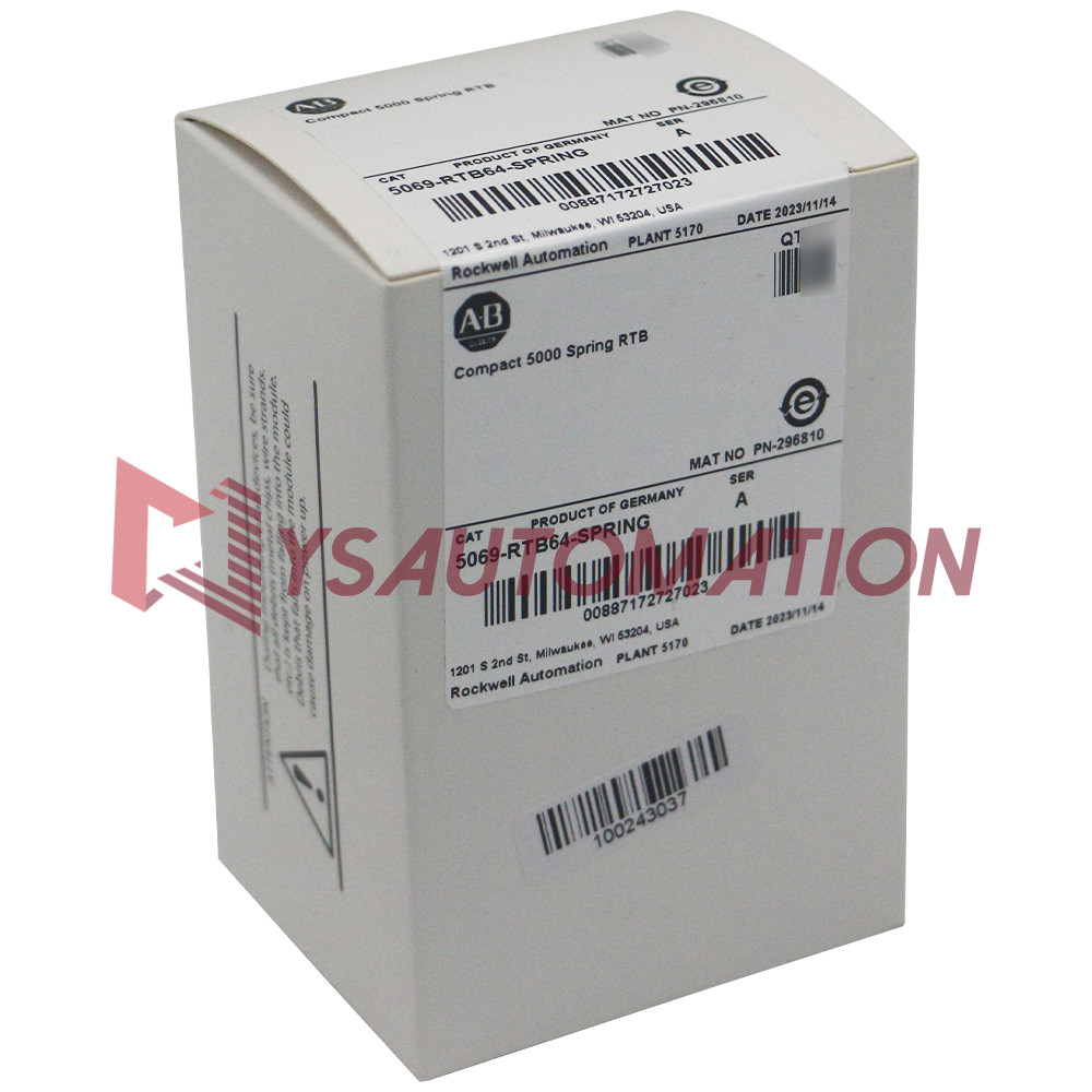 Allen-Bradley 5069-RTB64-SPRING Compact 5000 Spring RTB Analog Input Modules US