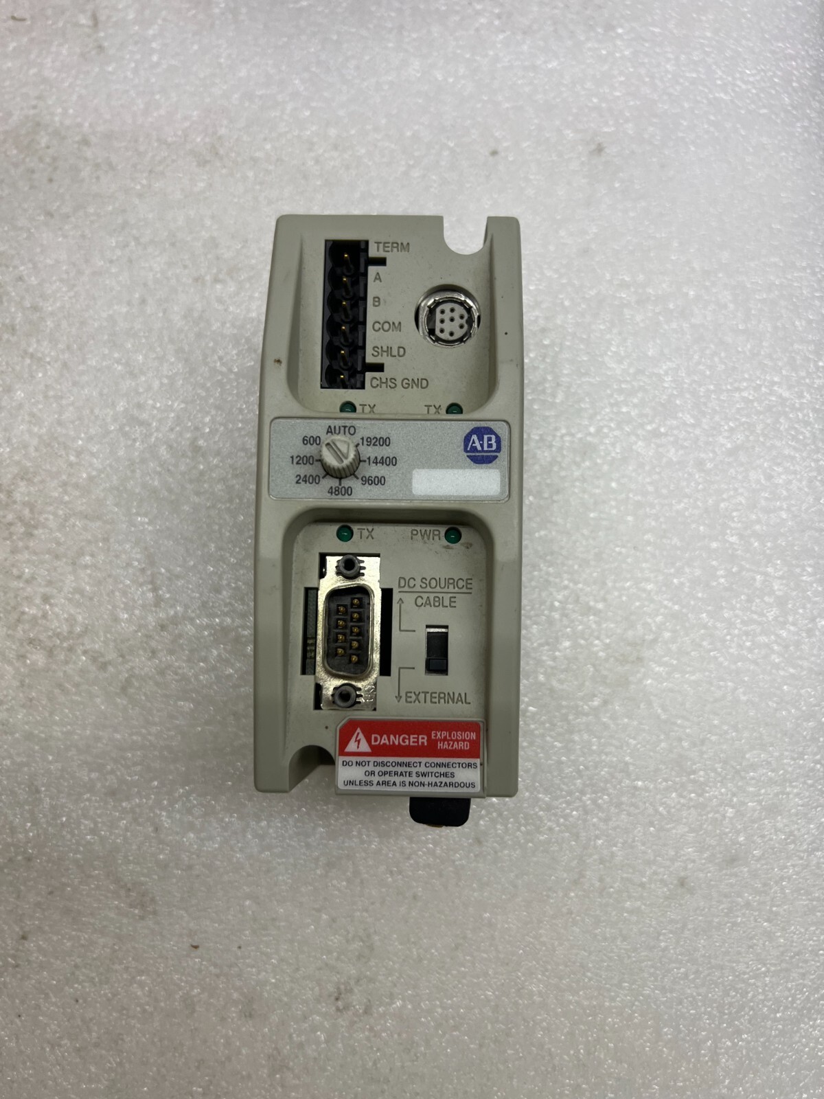 ALLEN BRADLEY 1761-NET-AIC Series B Advanced Interface Converter Used