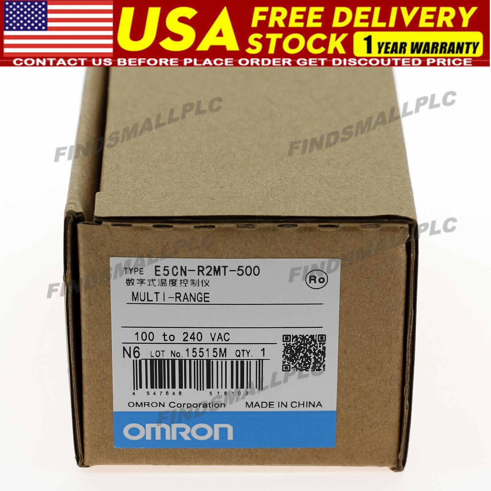 One New In Box OMRON E5CN-R2MT-500 Temperature Controller 100-240VAC US Free TAX