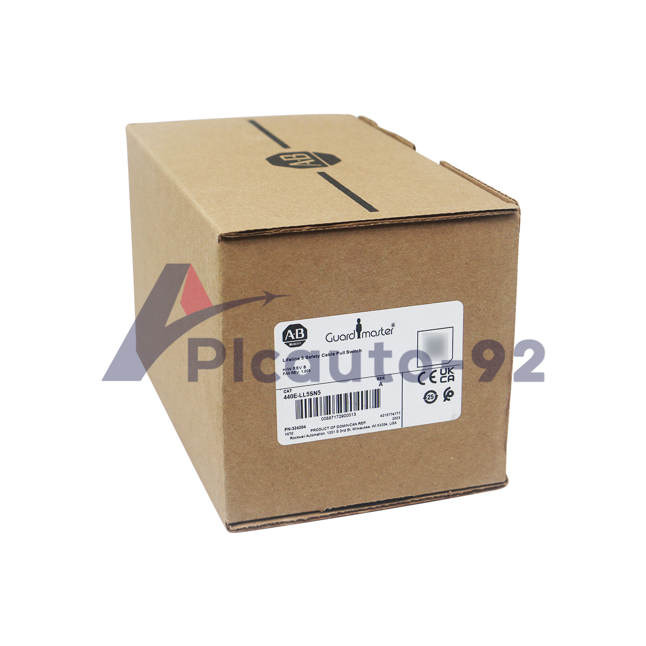New Sealed 440E-LL5SN5 Allen Bradley 440E Lifeline Emergency Cable Pull Switches