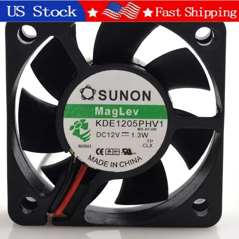 1PCS Brand New SUNON KDE1205PHV1 12V 1.3W 2Pin Cooling Fan Fast Delivery
