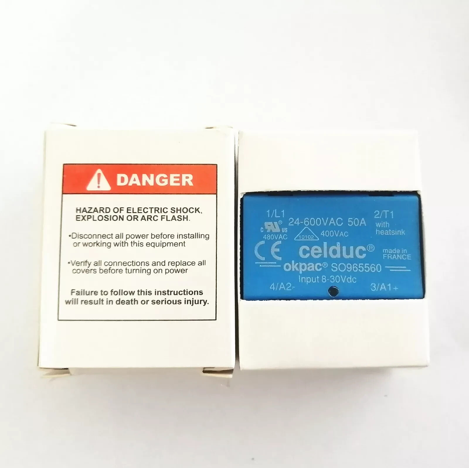 1PC SO965560 50A 3-32VDC 12-280VAC solid state relay