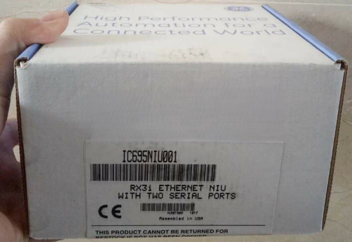 New In Box GE IC695NIU001 Fanuc Ethernet Network Interface IC695NIU001
