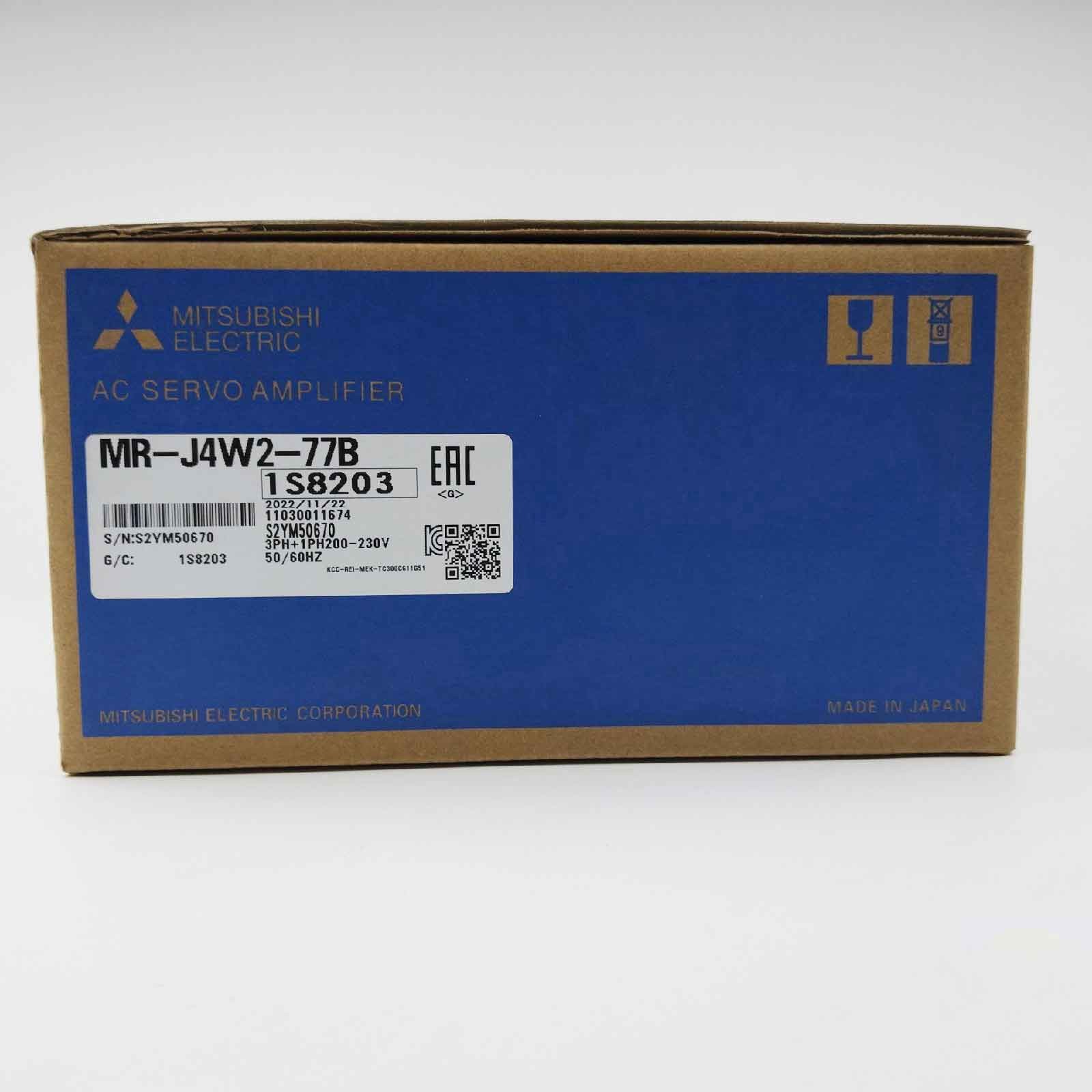 New Sealed MR-J4W2-77B Mitsubishi AC SERVO DRIVE MR-J4W2-77B