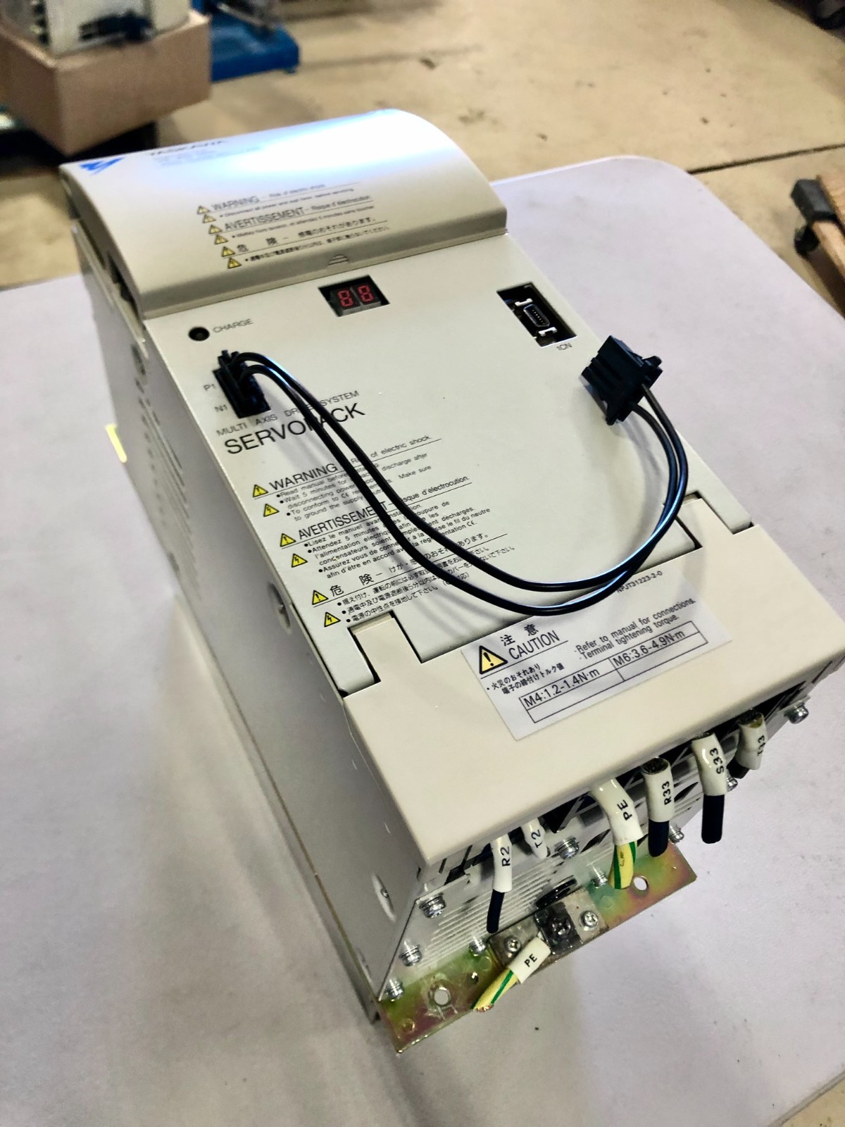 YASKAWA VS-656 MR5 Converter, CIMR-MR5A2011, Drive, 200V Class, AC/DC