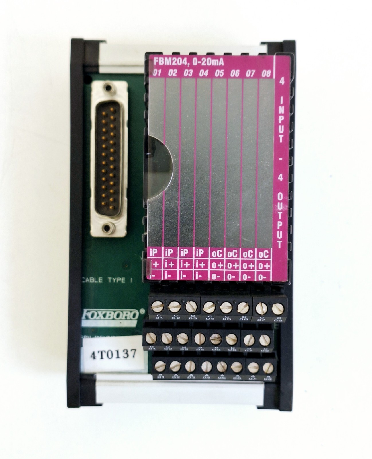 Foxboro RH916XK Termination Module for FBM204