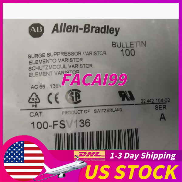 Allen Bradley 100-FSV136 Surge Suppressor Varistor Brand New Free Shipping