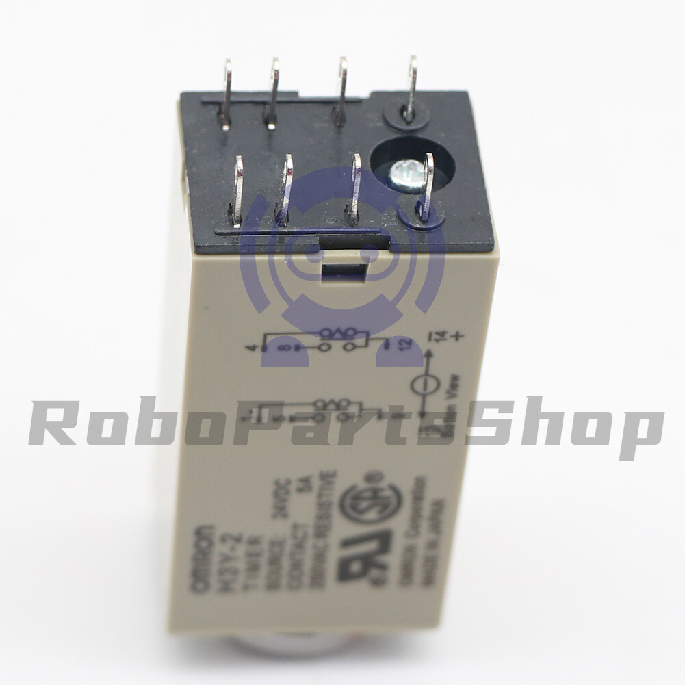 1PCS New Omron H3Y-2 H3Y2 PPower-on Delay Timer Relay 8 Pins /RS