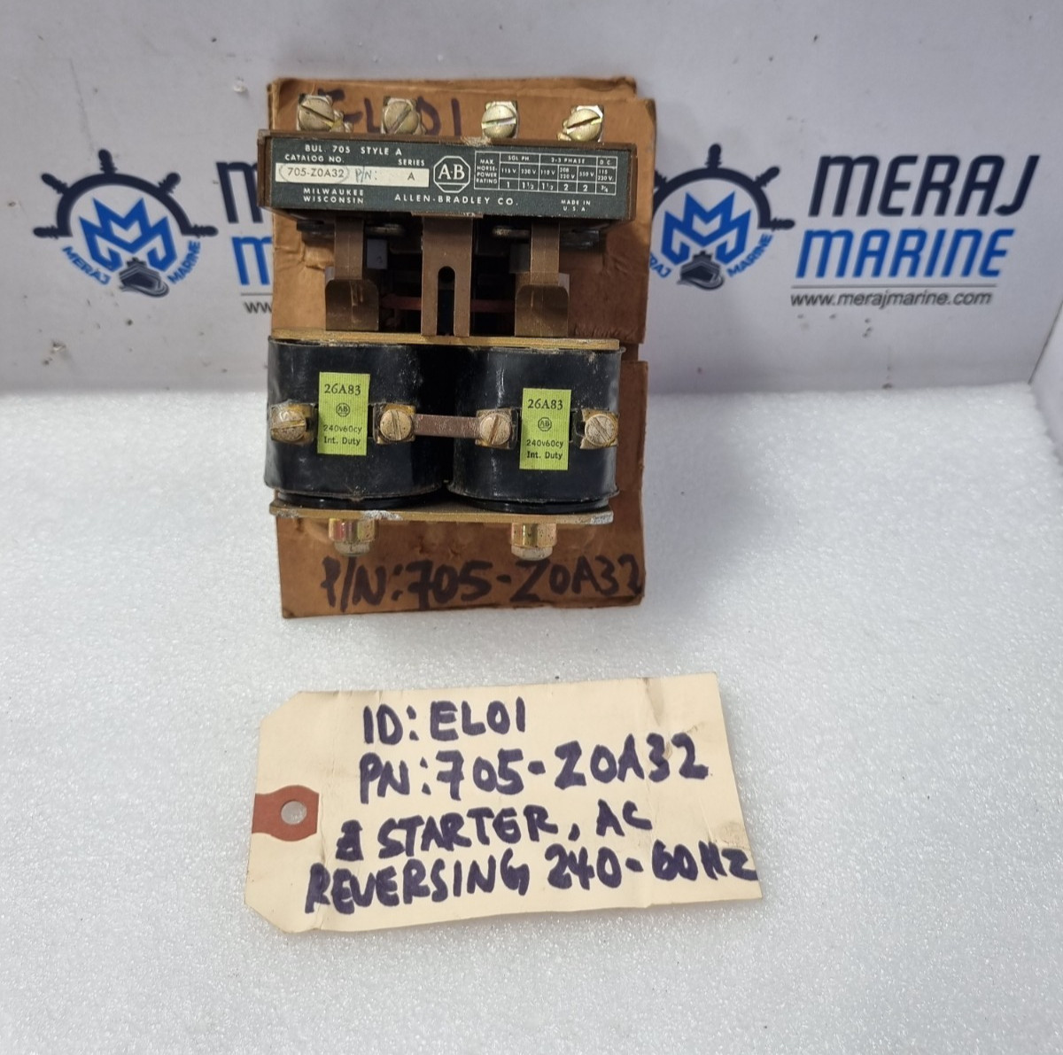 Allen-Bradley 705-Z0A32 Starter Series A BULL 705 Style A
