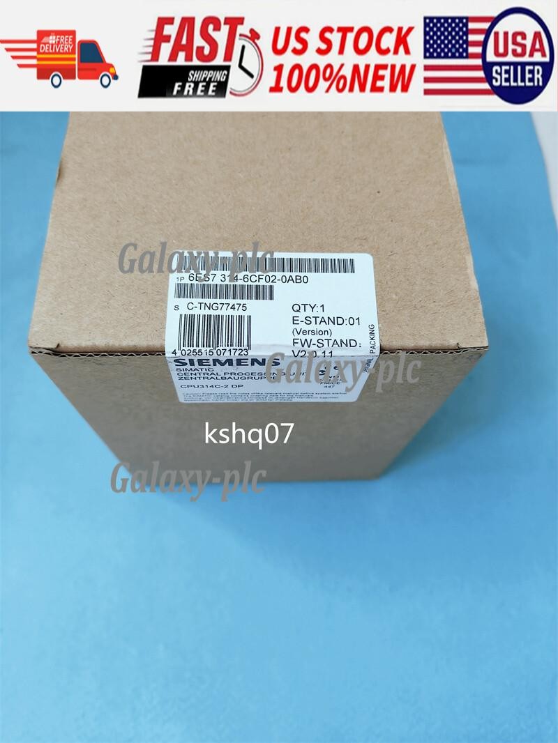 1pc Siemens 6ES7314-6CF02-0AB0 6ES7 314-6CF02-0AB0 fast delivery