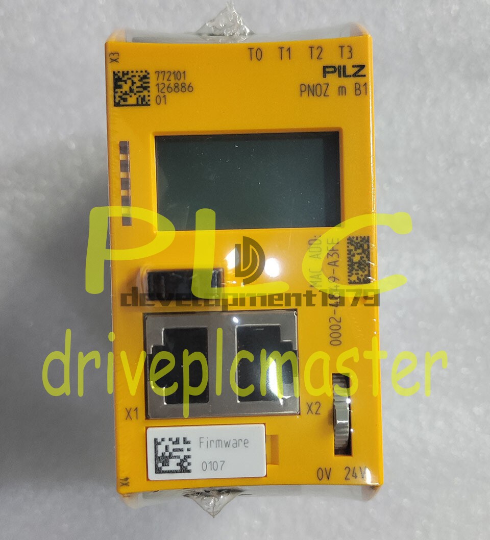 ONE NEW Pilz safety relay PNOZ m B1 772101~