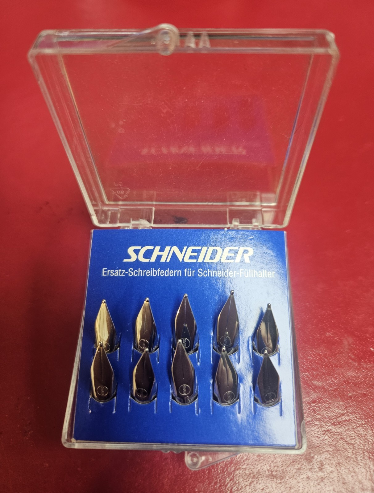 Schneider Germany Replacement FP Nibs, Asst Writing Tips