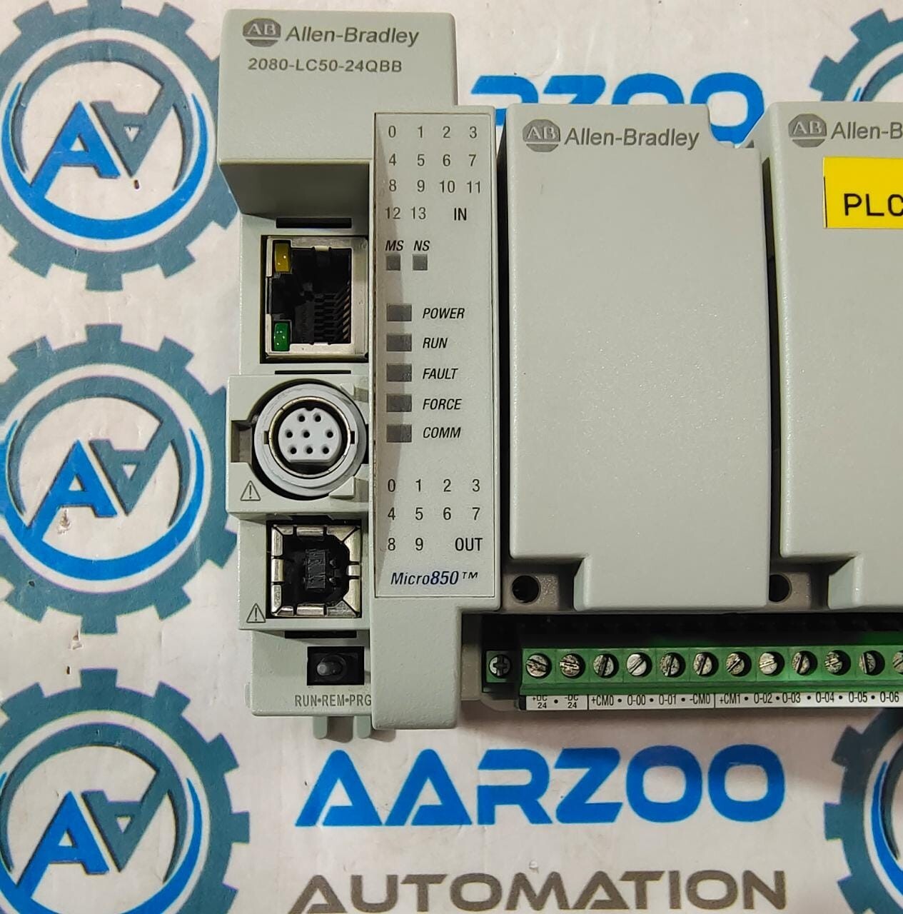 Allen Bradley 2080-LC50-24QBB /A Micro850 Controller 14 In 10 Out