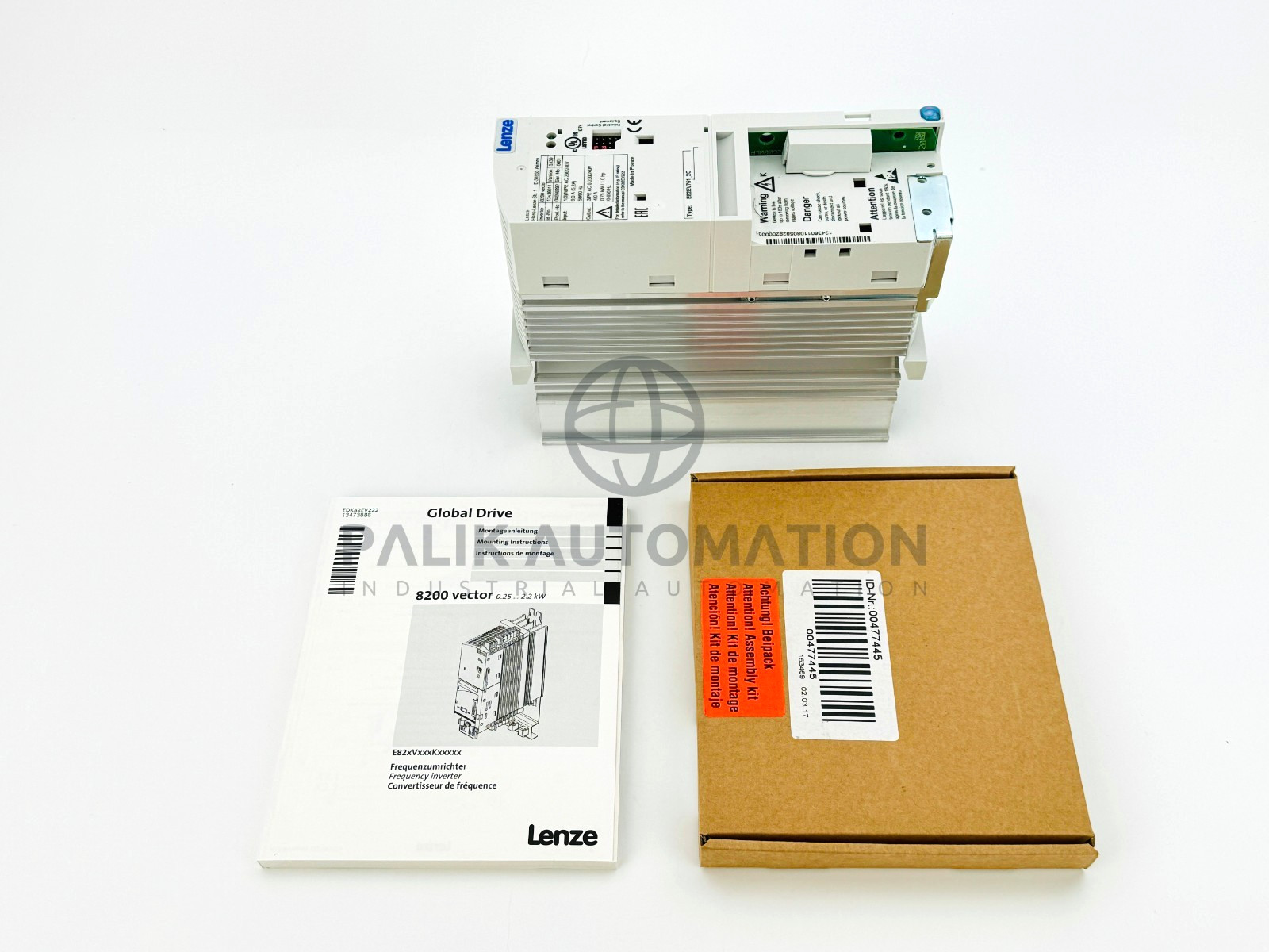 LENZE E82EV751K2C E82EV751_2C INVERTER 8200 SERIES 0.75kW 13436011 NEW