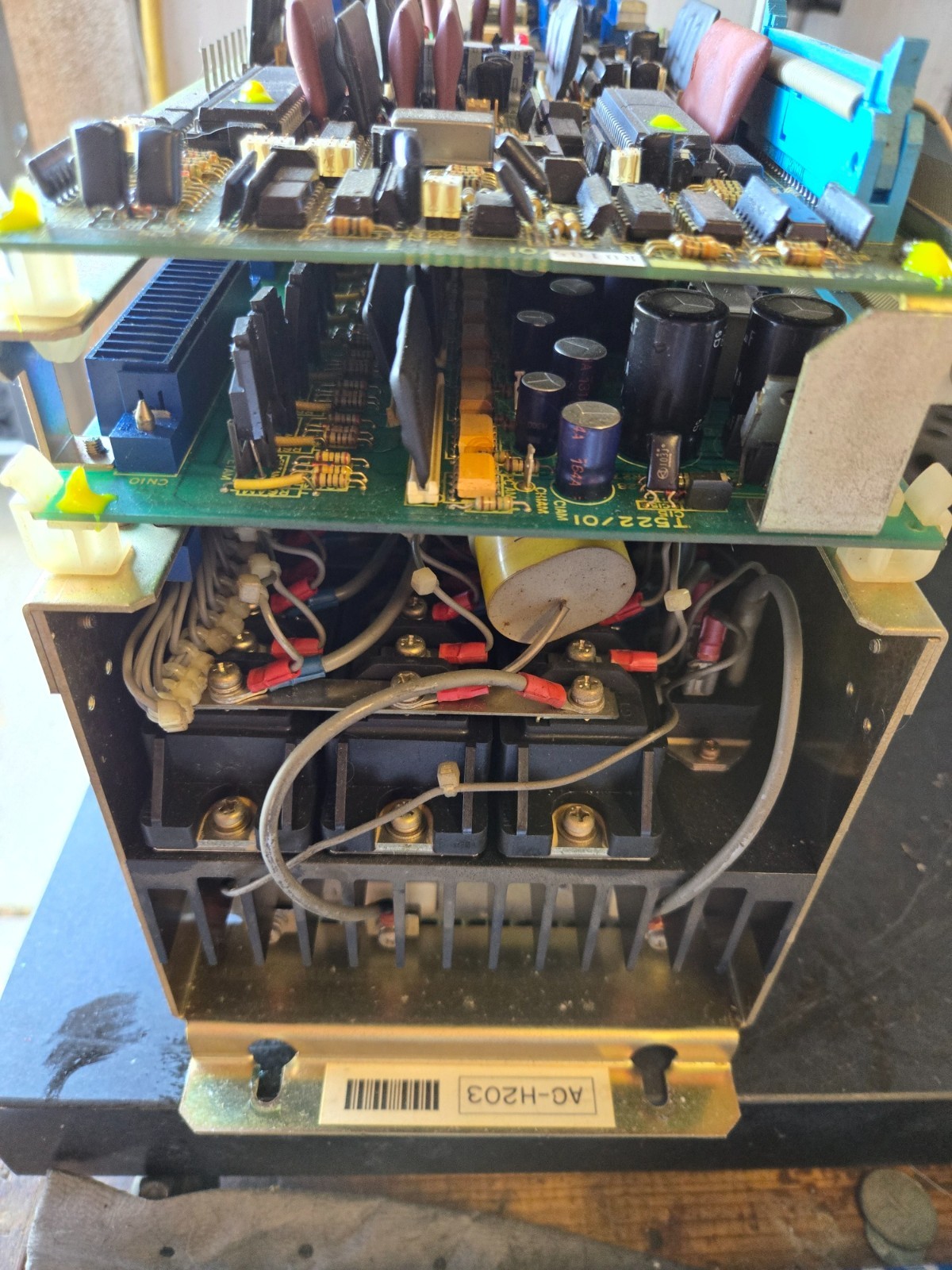 Fanuc A06B-6050-H203 Servo Amplifier- Mori Seiki MV JR CNC Machining center