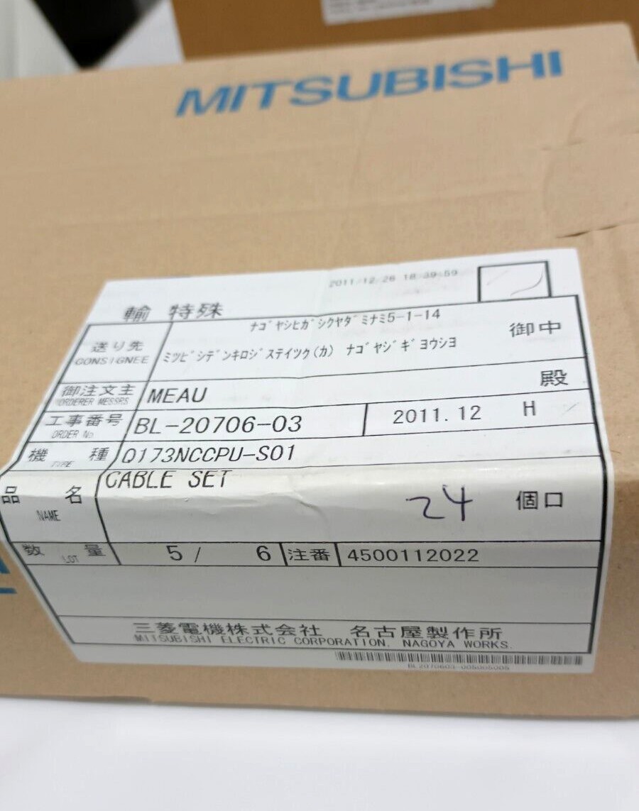 Q173NCCPU-S01 Mitsubishi CPU Unit Processor Module.