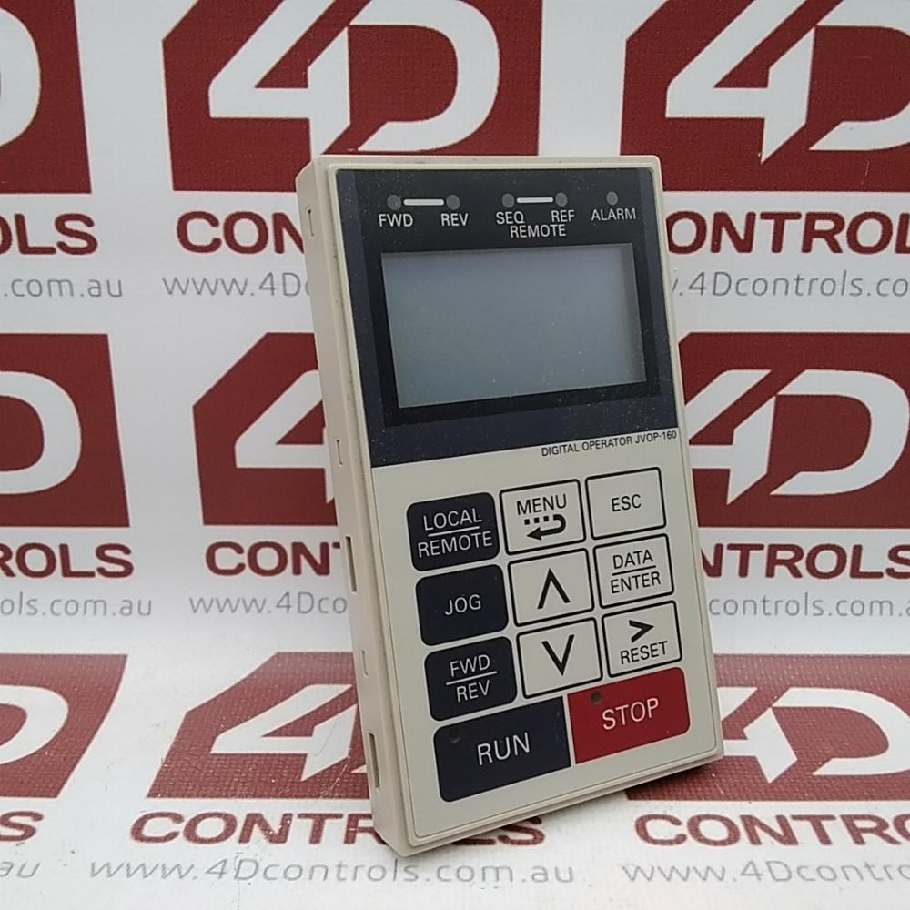 JVOP-160 | Yaskawa | Operator Keypad, Remote, Digital, LCD, Used