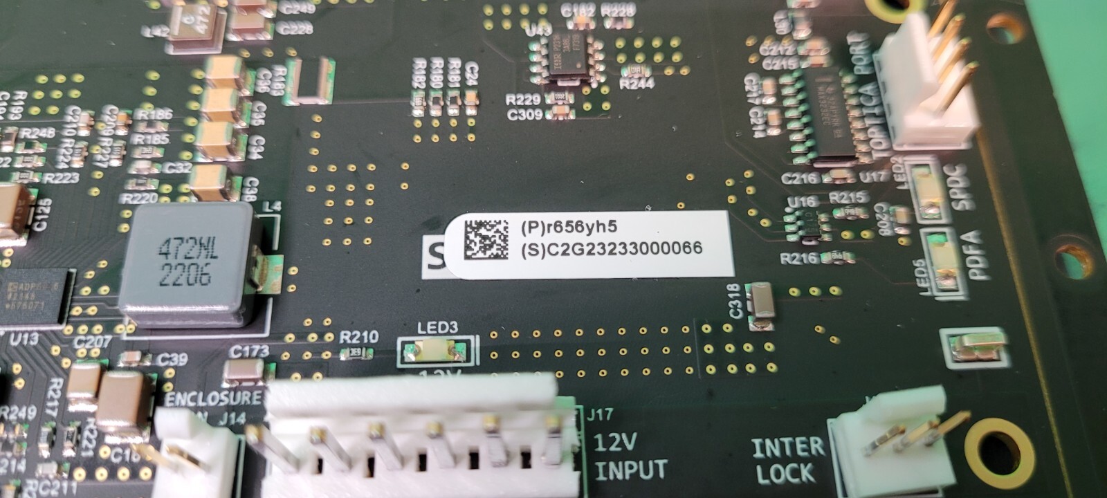 (QTY. 2) THORLABS REPLACMENT PCB IBU-56-7040 r656yh5 THERMISTER CONTROL BOARD