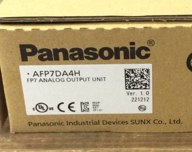 Panasonic AFP7DA4H Analog I/O Module US Free TAX Warehouse storage items