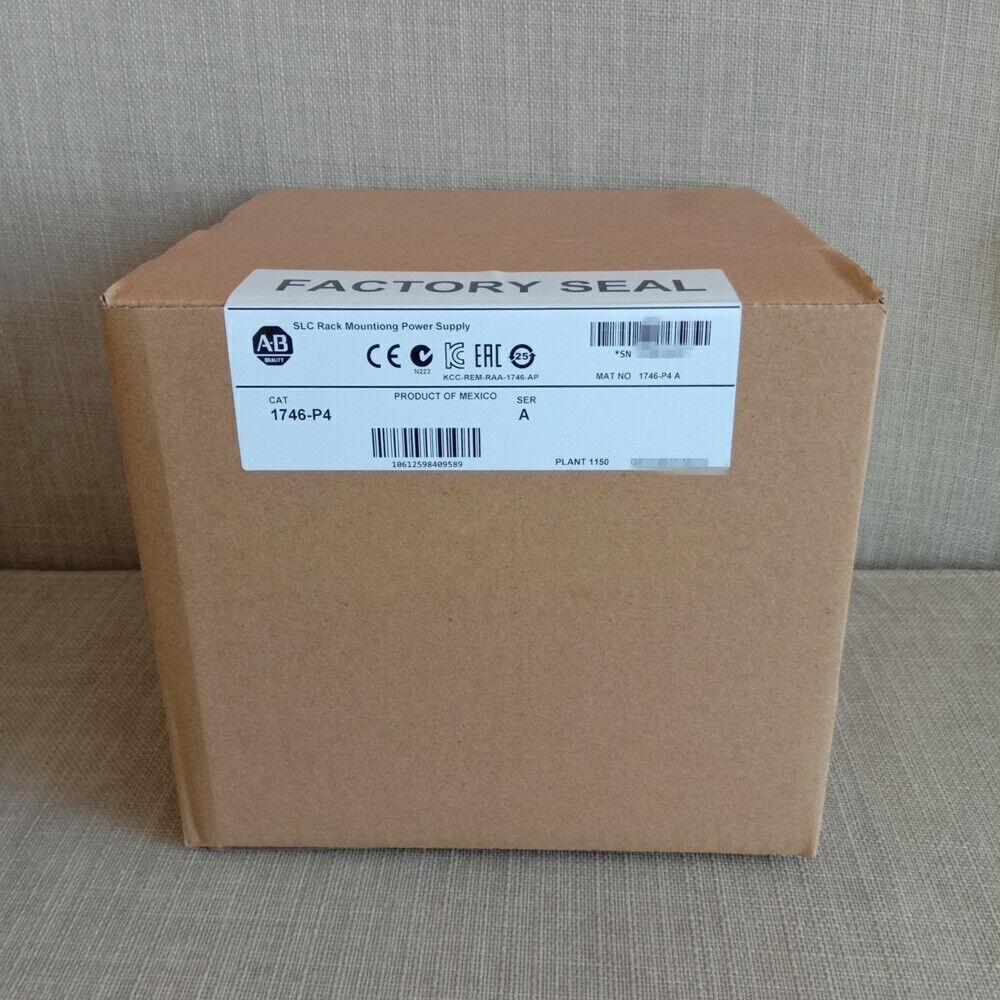 New Sealed Allen-Bradley 1746-P4 SERA SLC 500 SLC Rack Mount Power Supply 1746P4