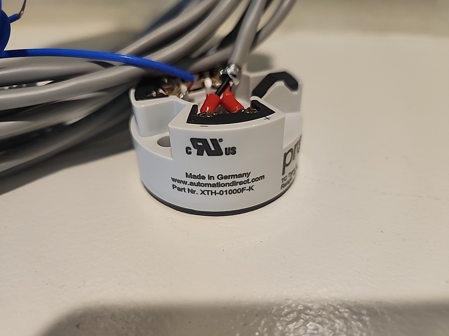 ProSense AutomationDirect TC Type K | XTH-01000F-K With Control Wire Included