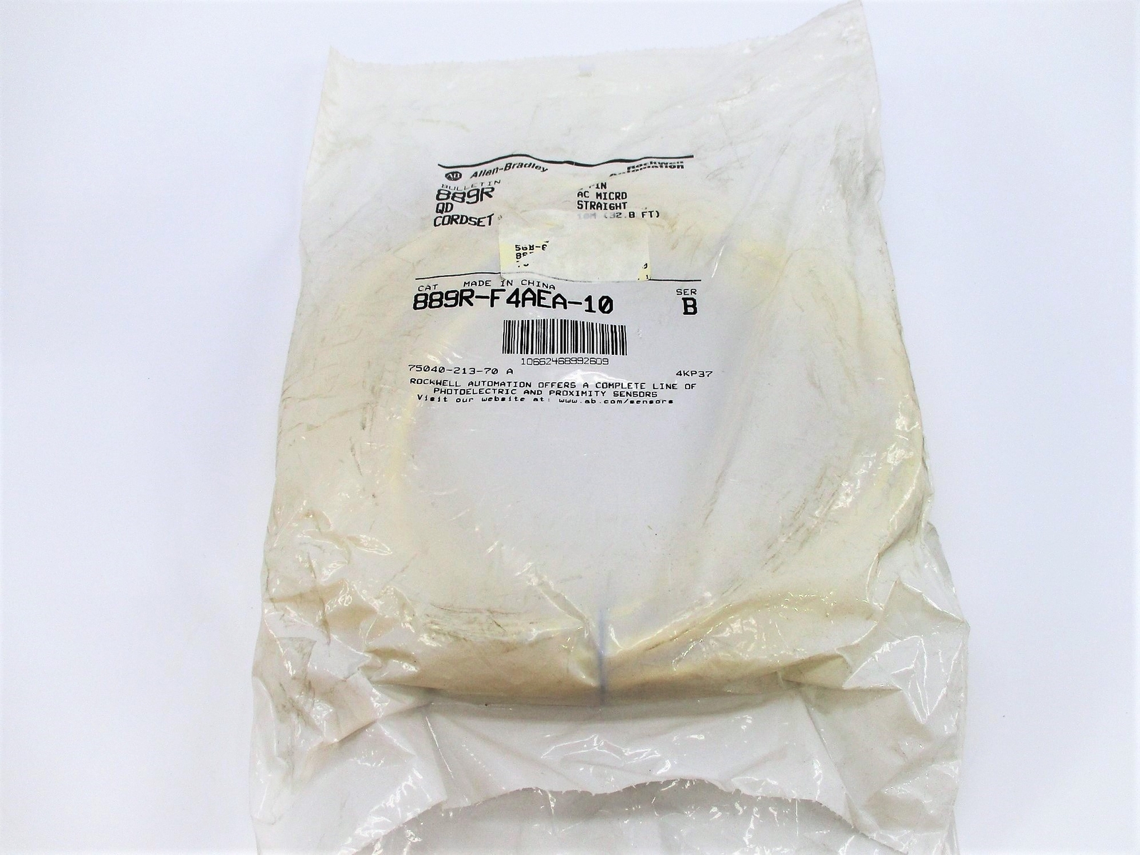 ALLEN BRADLEY 889R-F4AEA-10 SER. B 250V 4A NSMP