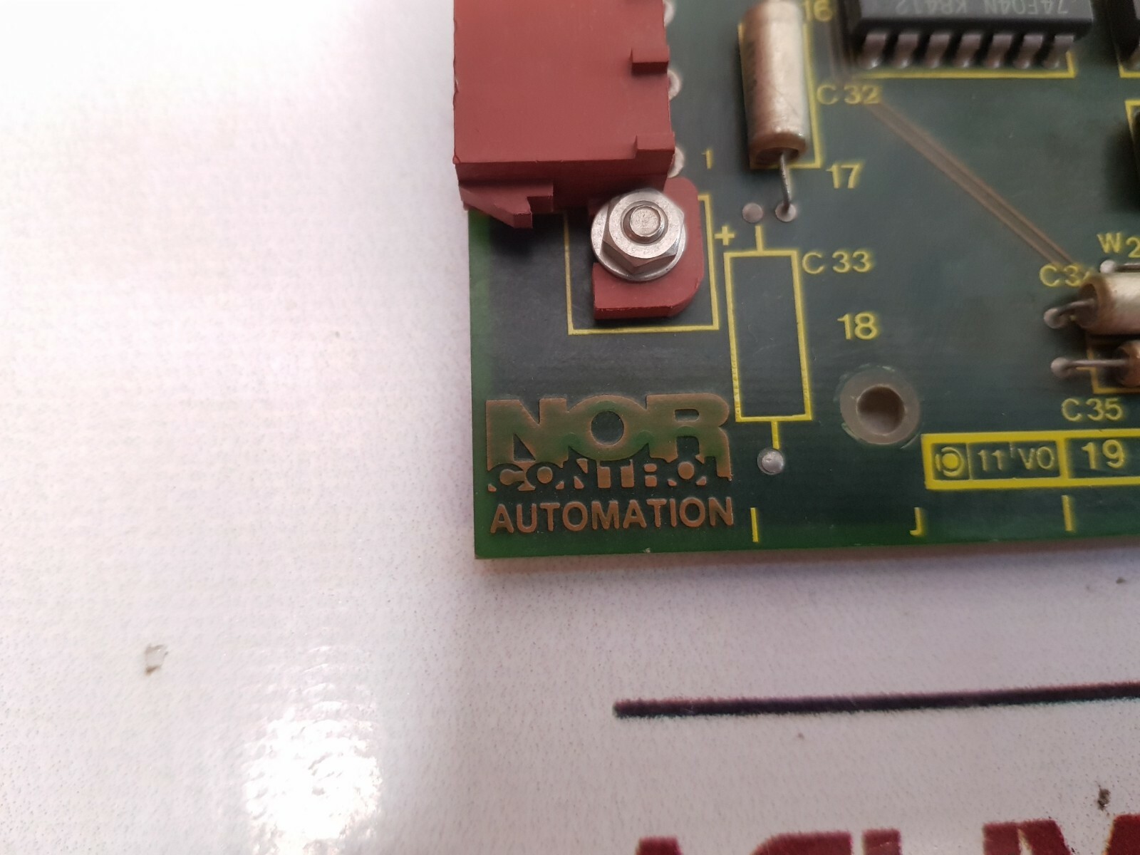 Norcontrol her 100261h i/o processor card nn-791 Free shipping by express