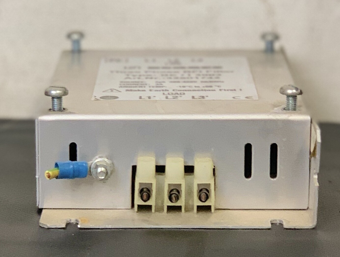 Berges BE / I 3003 Three Phase RFI Filter
