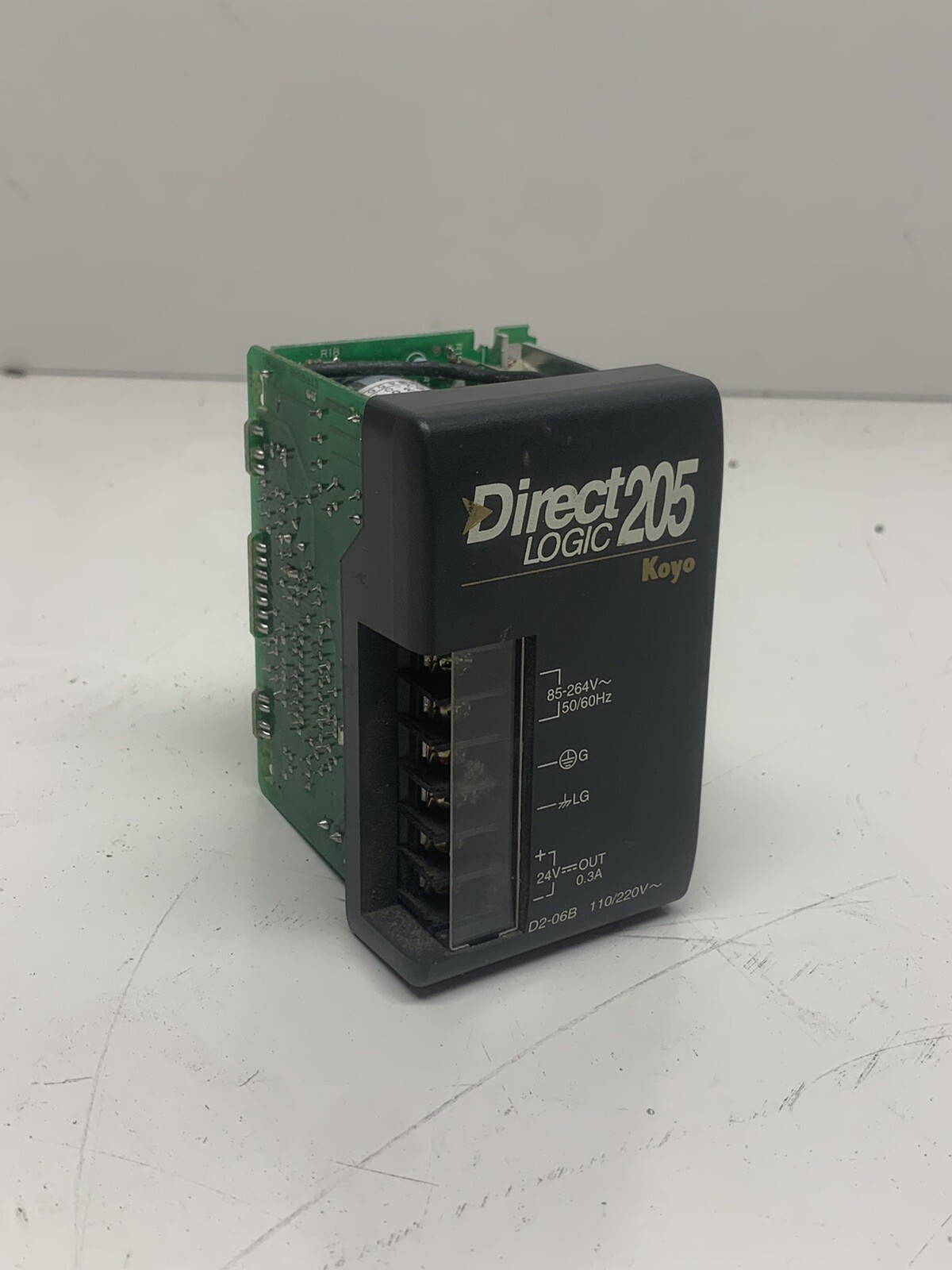 Koyo Direct Logic 205 D2-06B 110/220V PLC Power Supply Module