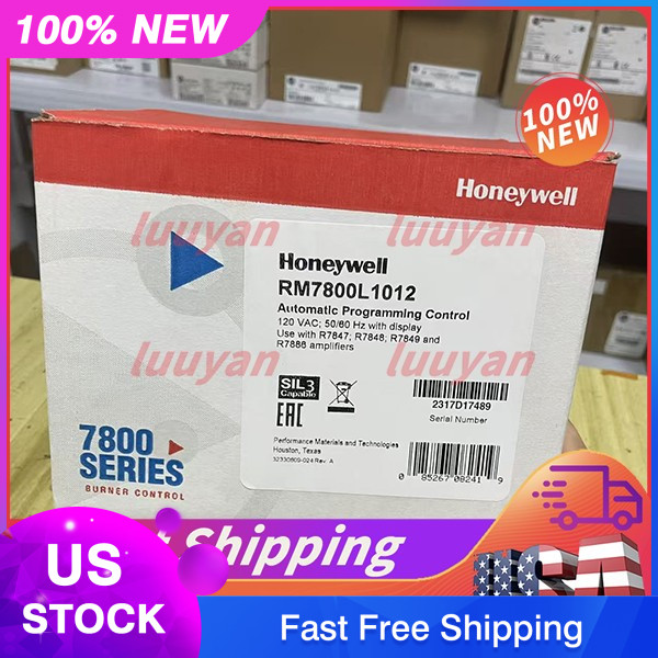 New Original Honeywell RM7800L1012 Burner Control RM7800L 1012 Free Shipping