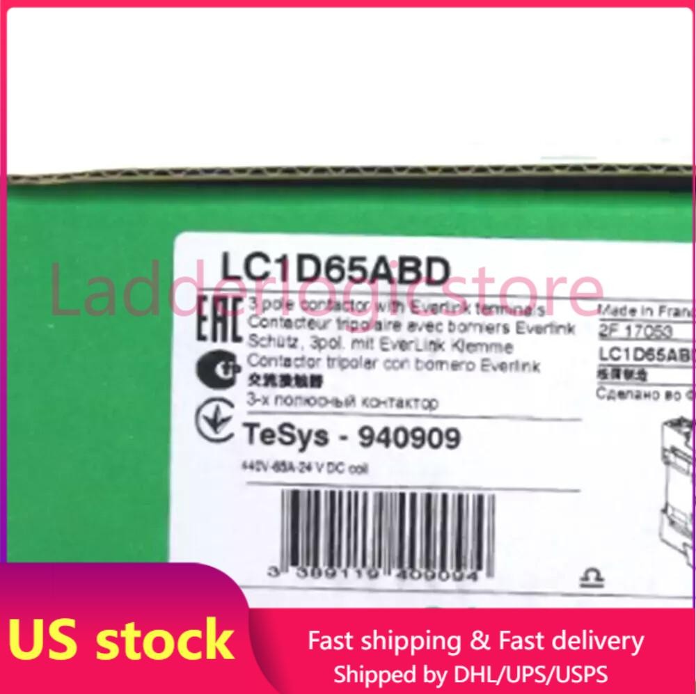 1PC Schneider LC1D65ABD Contactor 65A New In Box Fast Shipping