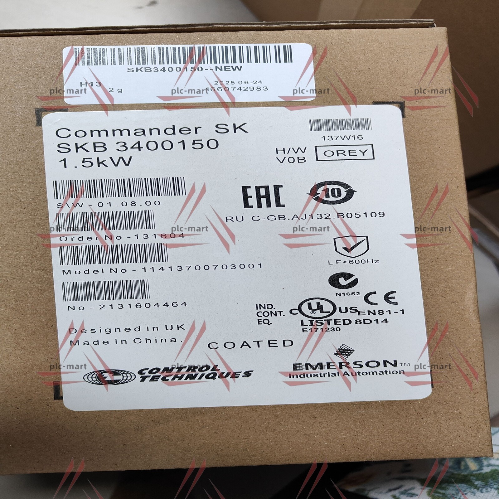 1PC Expedited shipping NEW Emerson SKB3400150 Real US stock
