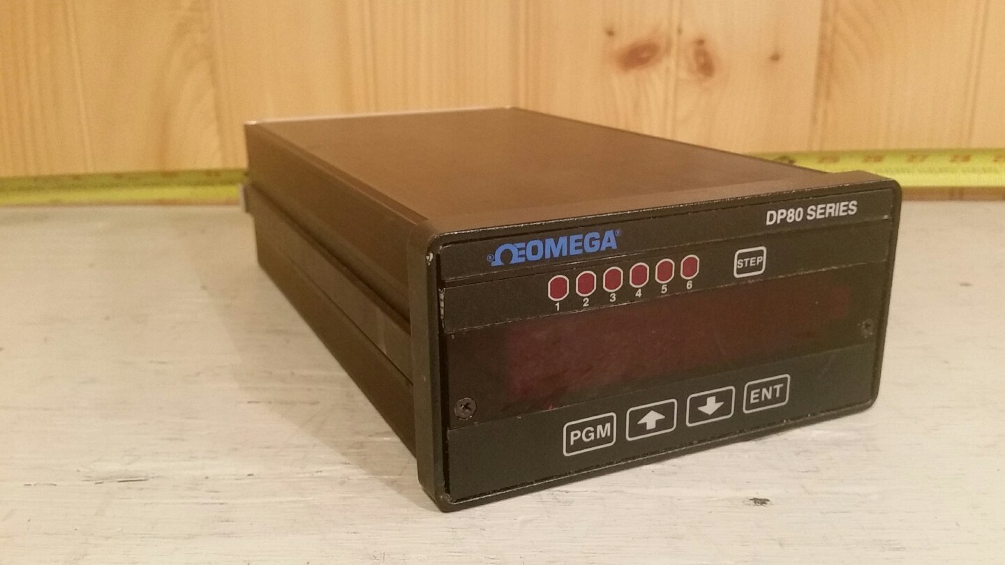 DP80 SERIES DP81T-206 OMEGA DIGITAL Temperature INDICATOR